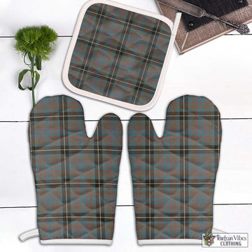 Grainger Tartan Combo Oven Mitt & Pot-Holder Combo 1 Oven Mitt & 1 Pot-Holder White - Tartan Vibes Clothing