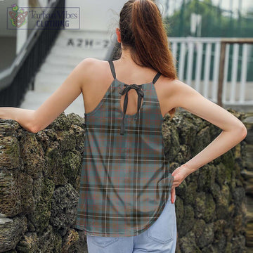 Tartan Vibes Clothing Grainger (Granger) Weathered Tartan Loose Halter Neck Camisole