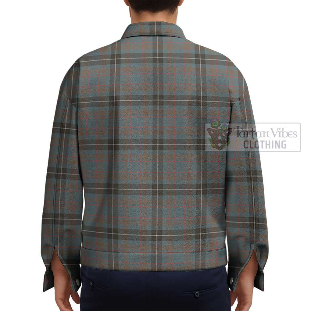 Grainger Tartan Unisex Lapel Cotton Jacket - Tartan Vibes Clothing