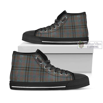 Tartan Vibes Clothing Grainger (Granger) Weathered Tartan High Top Shoes