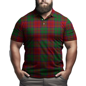 Grant Tartan Mens Polo Shirt