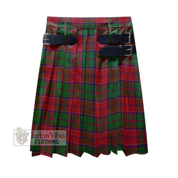 Grant Tartan Men's Pleated Skirt - Fashion Casual Retro Scottish Kilt Style