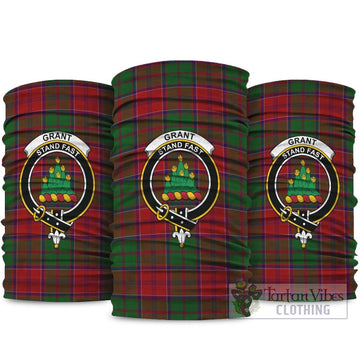 Grant Tartan Neck Gaiters, Tartan Bandanas, Tartan Head Band with Family Crest