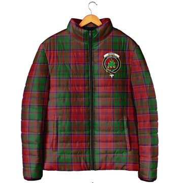 Grant Tartan Padded Jacket with Family Crest
