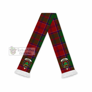 Grant Tartan Ruffneck Scarf with Family Crest
