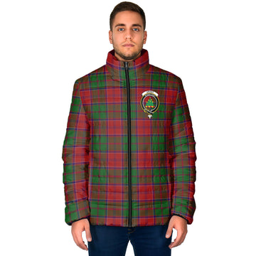 Grant Tartan Padded Jacket with Family Crest
