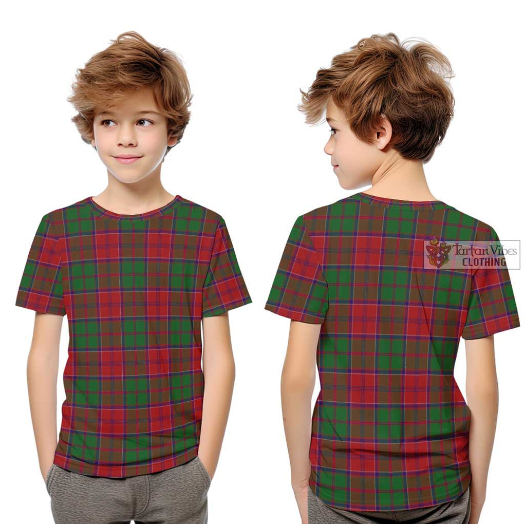 Grant Tartan Kid T-Shirt - Tartanvibesclothing Shop
