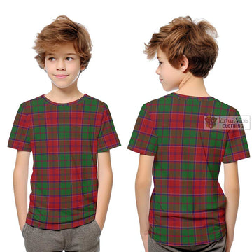 Grant Tartan Kid T-Shirt - Tartanvibesclothing Shop