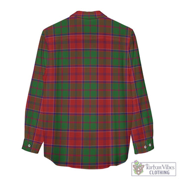 Grant Tartan Womens Casual Shirt with Family Crest