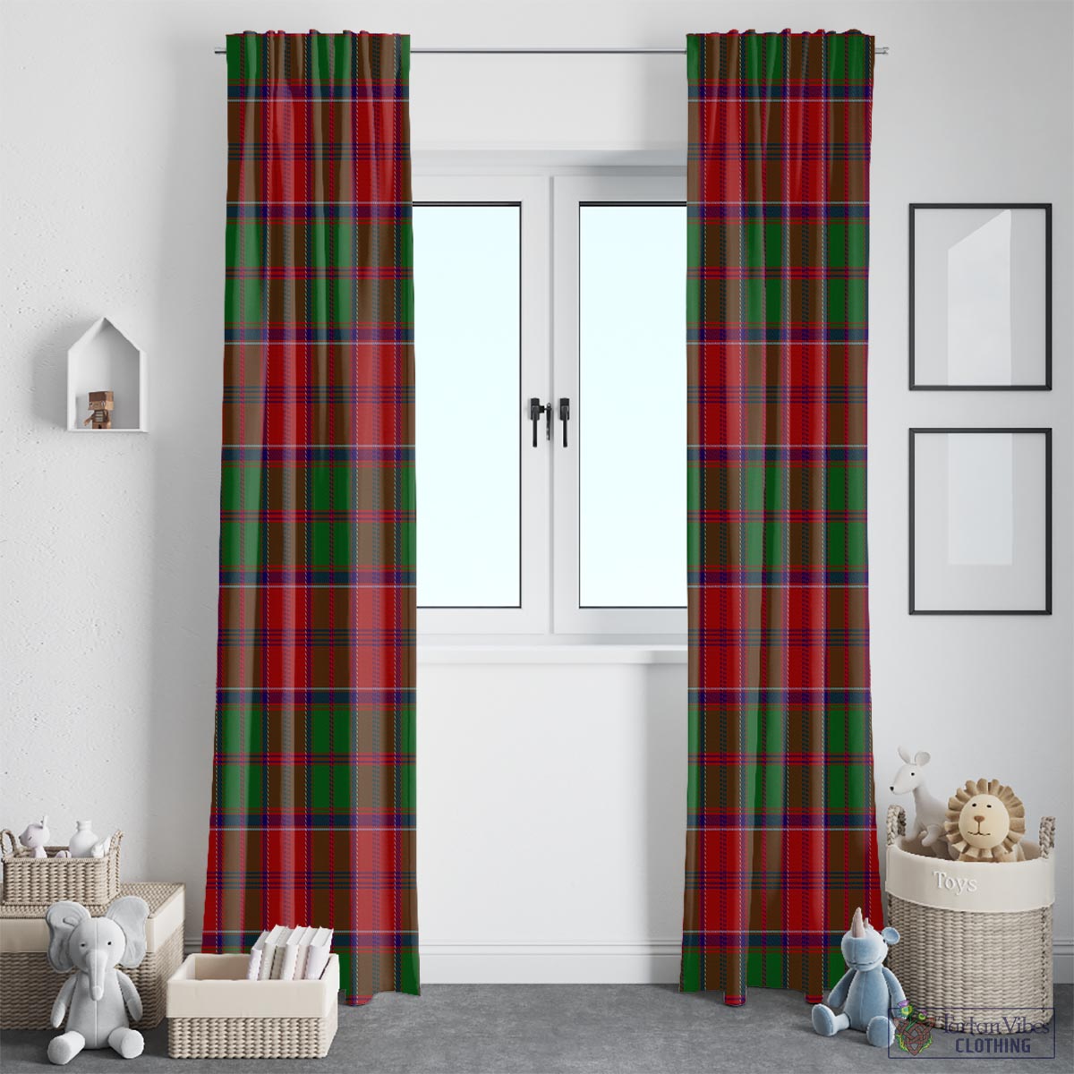 Grant Tartan Window Curtain