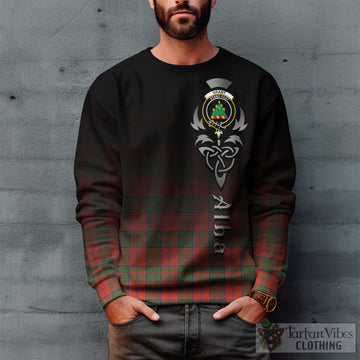 Grant Ancient Tartan Sweatshirt Featuring Alba Gu Brath Family Crest Celtic Inspired