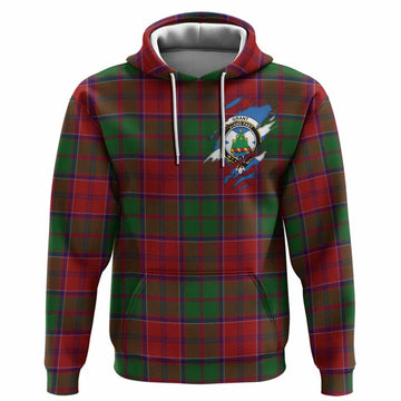 Grant Clan Crest In Me Tartan Hoodie Scotland Flag Style