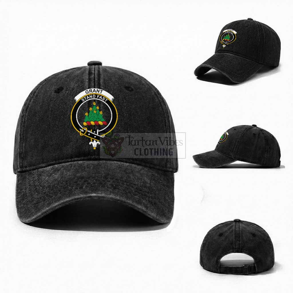 Grant Scottish Clan Crest Washed Baseball Cap
