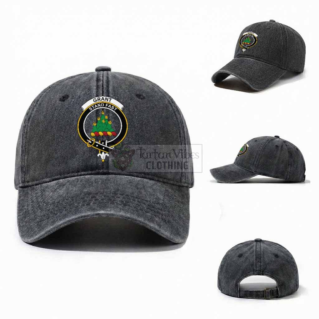 Grant Scottish Clan Crest Washed Baseball Cap