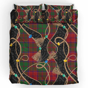 Grant Scottish Tartan Twisted Ropes Stylized Bedding Set UK Bedding Set UK King 91*87 inch - Tartan Vibes Clothing