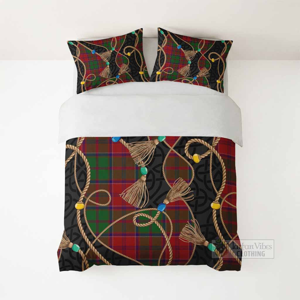 Grant Scottish Tartan Twisted Ropes Stylized Bedding Set - Tartan Vibes Clothing
