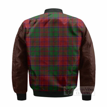 Grant Tartan Accent Bomber Jacket with Family Crest