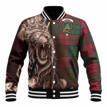 Grant Tartan Baseball Jacket Roaring Lion Heritage