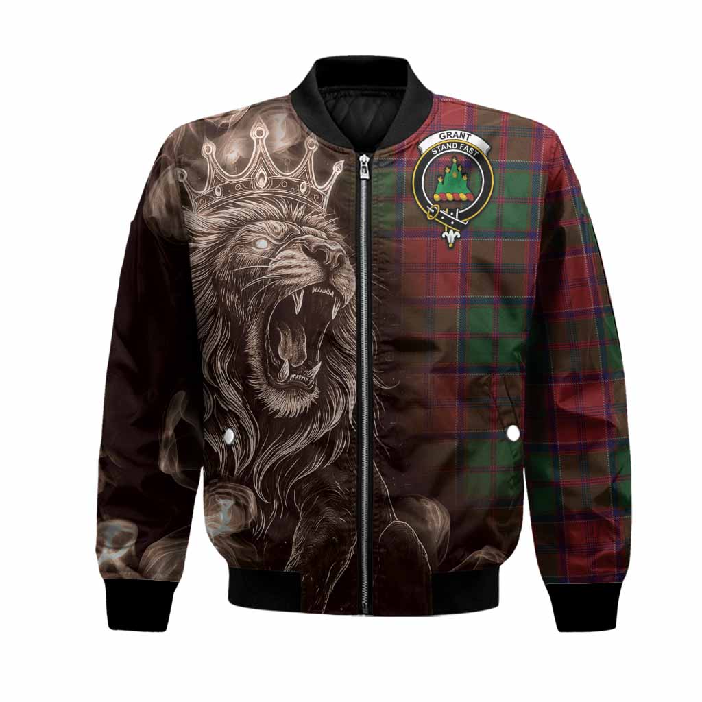 Grant Tartan Bomber Jacket Roaring Lion Heritage