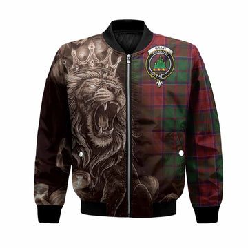 Grant Tartan Bomber Jacket Roaring Lion Heritage
