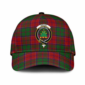 Grant Tartan Classic Cap with Family Crest