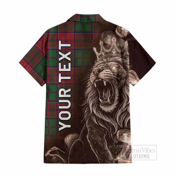 Grant Tartan Cotton Hawaiian Shirt Roaring Lion Heritage