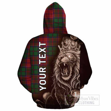 Grant Tartan Cotton Hoodie Roaring Lion Heritage