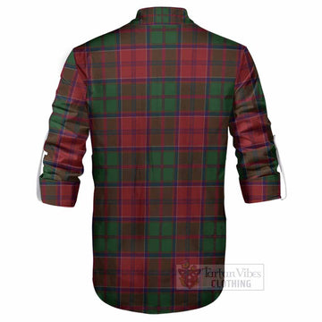 Grant Tartan Crest Ghillie Shirt Ferocious Lion Style