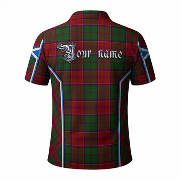 Grant Tartan Crest Polo Shirt Scotland Coat of Arm Flag Style - Tartan Vibes Clothing