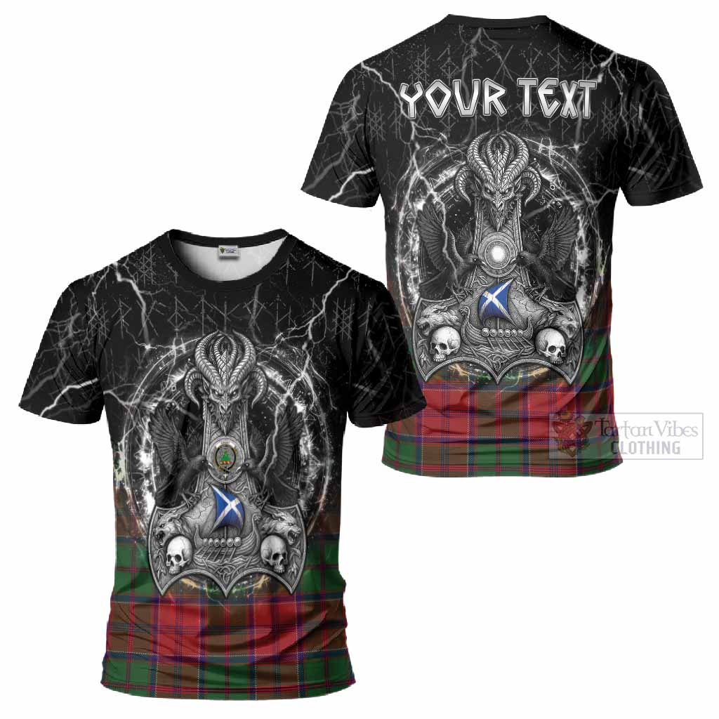 Grant Tartan Crest T-Shirt Celtic Odin's Raven Legacy
