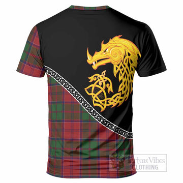 Grant Tartan Crest T-Shirt Legendary Dragon Knot Half Style