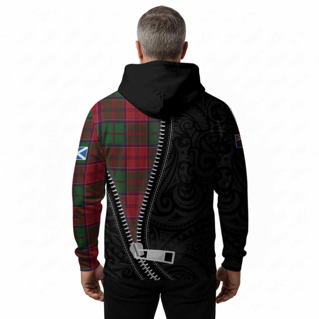 Grant Tartan Hoodie New Zealand Pattern Unique Zipper Stylized
