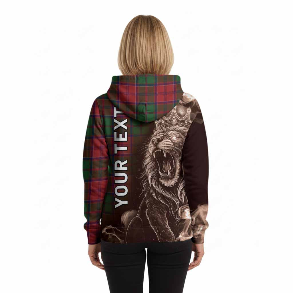 Grant Tartan Hoodie Roaring Lion Heritage