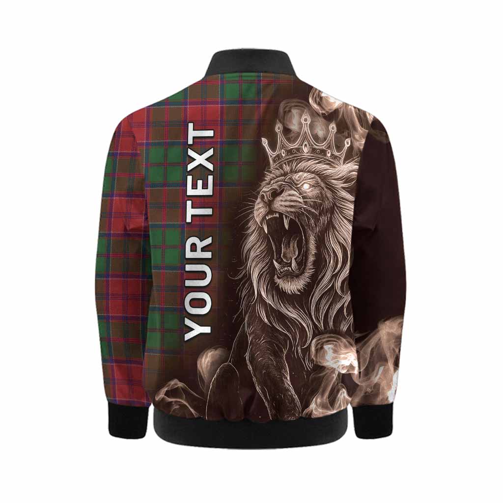 Grant Tartan Kid Bomber Jacket Roaring Lion Heritage