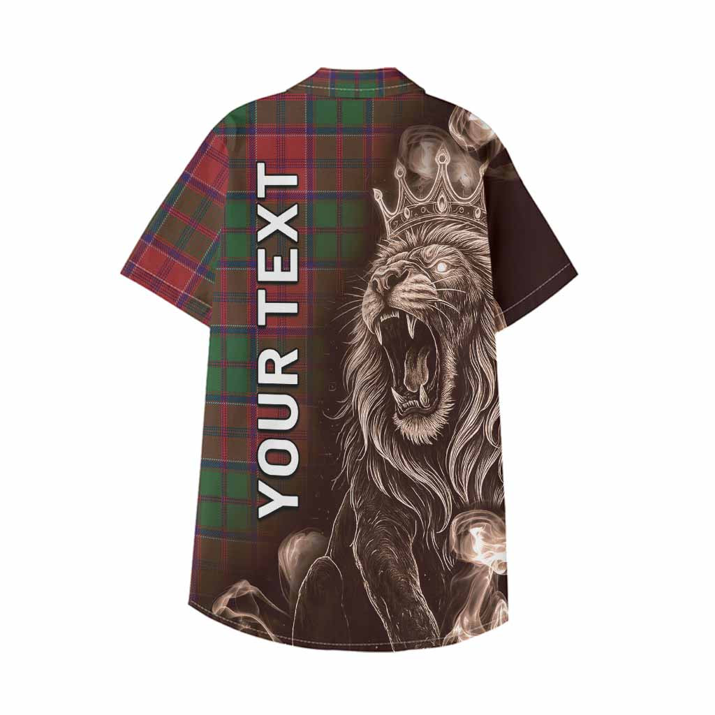 Grant Tartan Kid Hawaiian Shirt Roaring Lion Heritage