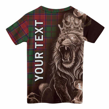 Grant Tartan Kid T-shirt Roaring Lion Heritage