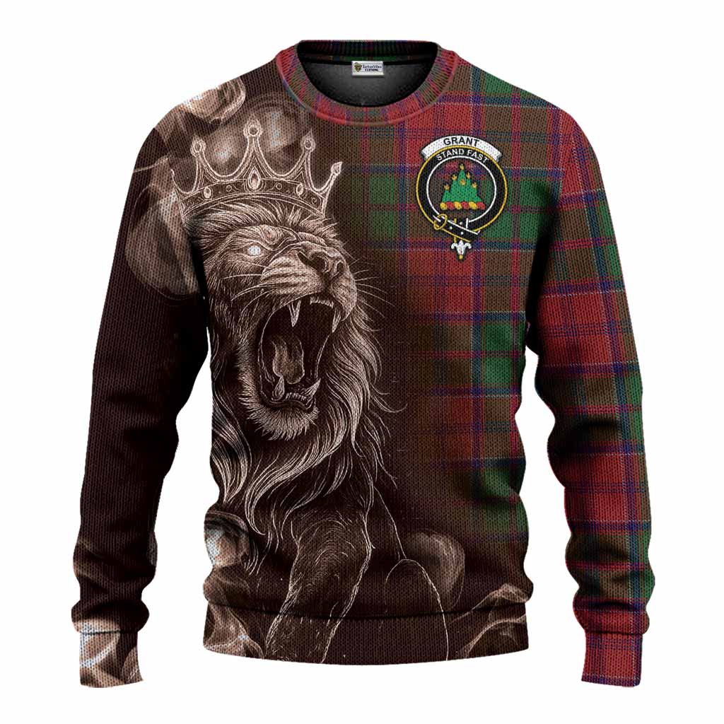 Grant Tartan Knitted Sweater Roaring Lion Heritage