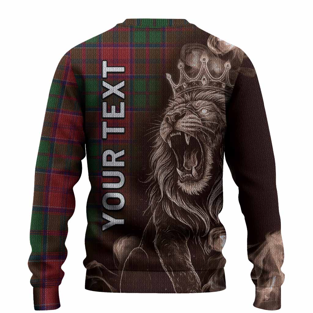 Grant Tartan Knitted Sweater Roaring Lion Heritage