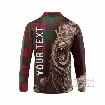Grant Tartan Long Sleeve Polo Shirt Roaring Lion Heritage