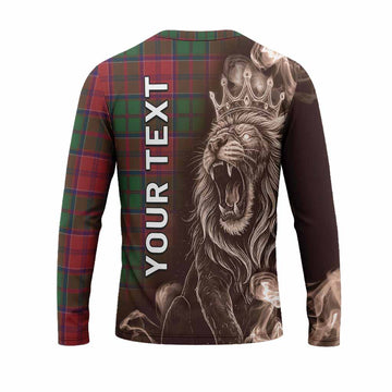 Grant Tartan Long Sleeve T-Shirt Roaring Lion Heritage