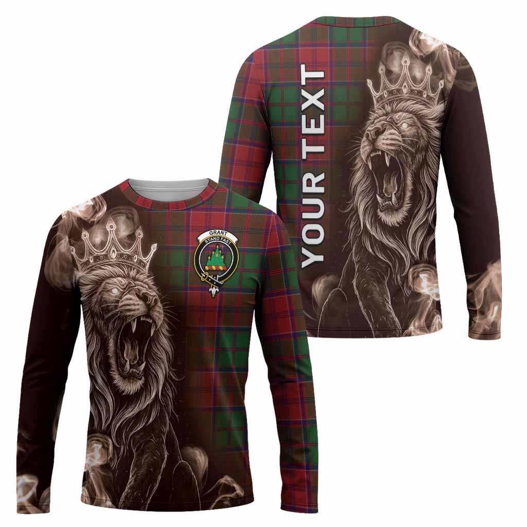 Grant Tartan Long Sleeve T-Shirt Roaring Lion Heritage