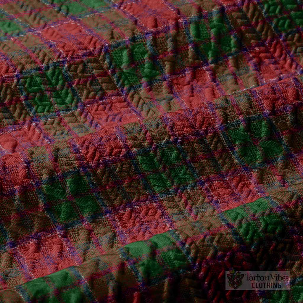 Grant Tartan Men’s Polo Sweater Top with Family Crest