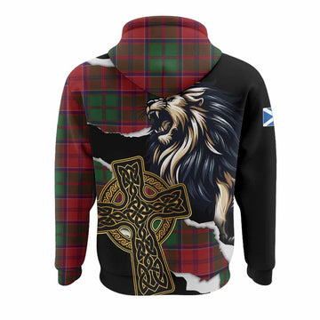 Grant Tartan Scottish Hoodie Lion Celtic Heritage