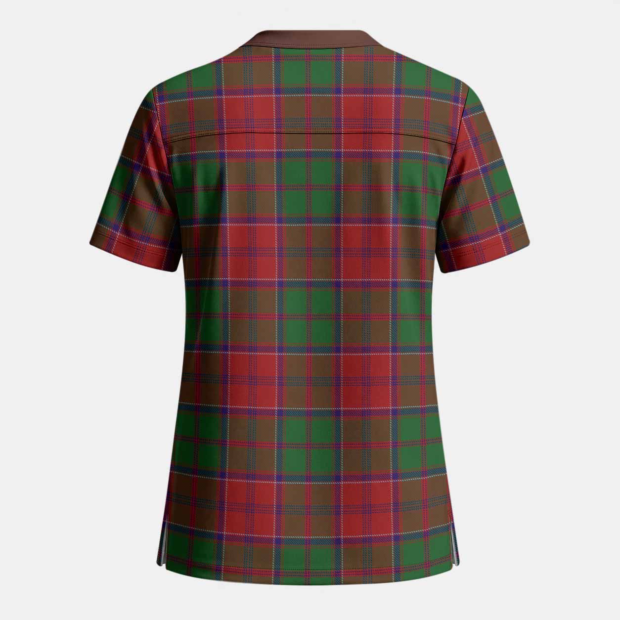 Grant Tartan Scrub Top - Tartan Vibes Clothing