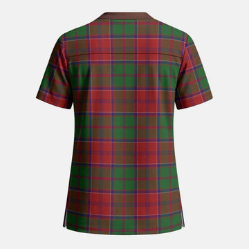 Grant Tartan Scrub Top - Tartan Vibes Clothing