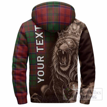 Grant Tartan Sherpa Hoodie Roaring Lion Heritage