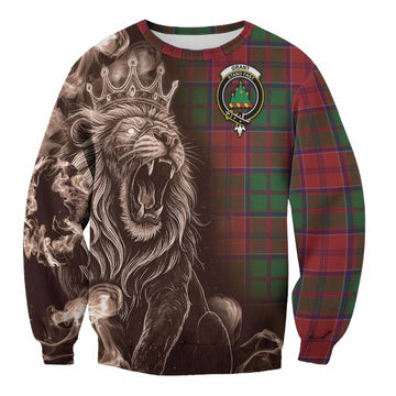 Grant Tartan Sweatshirt Roaring Lion Heritage
