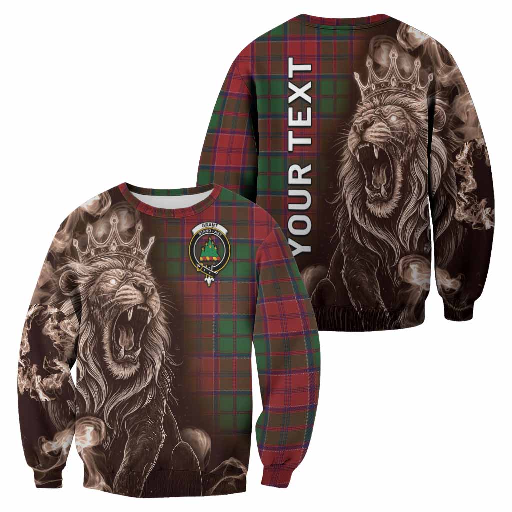 Grant Tartan Sweatshirt Roaring Lion Heritage