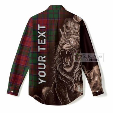 Grant Tartan Women Casual Shirt Roaring Lion Heritage