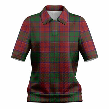 Grant Tartan Women’s Polo Sweater Top